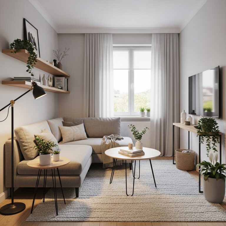 10 Small Living Room Layout Ideas That Improve Space, Flow, and Comfort