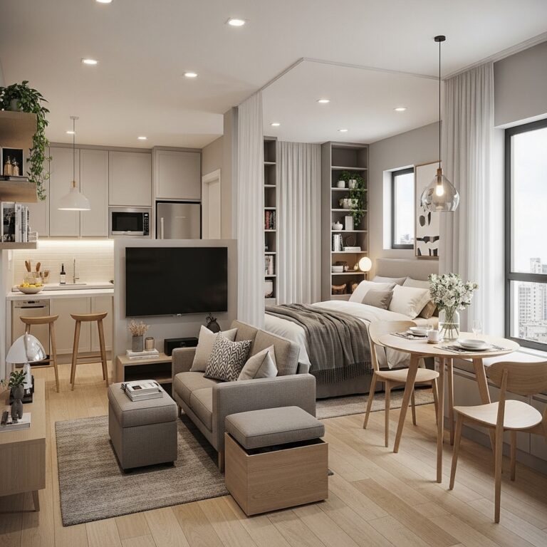 10 Studio Apartment Ideas That Make One Room Feel Like a Fully Designed Home