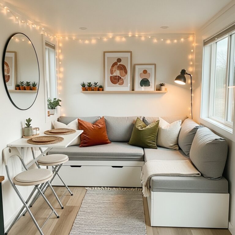 15 Tiny Home Decor Ideas That Maximize Comfort Without Overcrowding Your Space