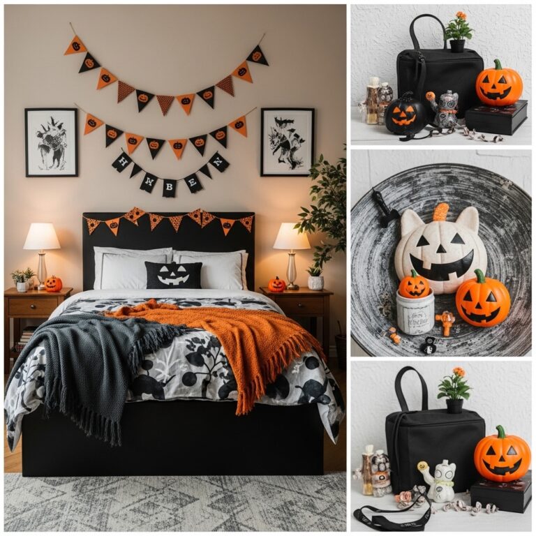 15 Halloween Bedroom Decor DIY Ideas to Create a Spooky Cozy Room