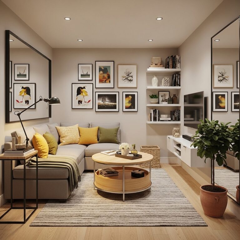 15 Small Living Room Ideas to Maximize Space, Style & Function