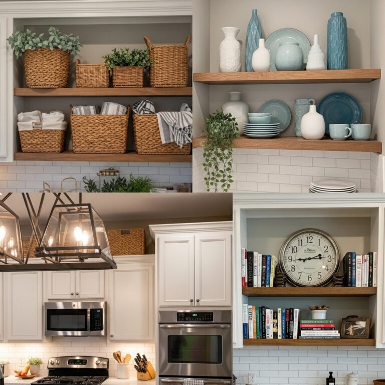 What to Put on Top of Kitchen Cabinets: 12 Trendy & Amazing Ideas
