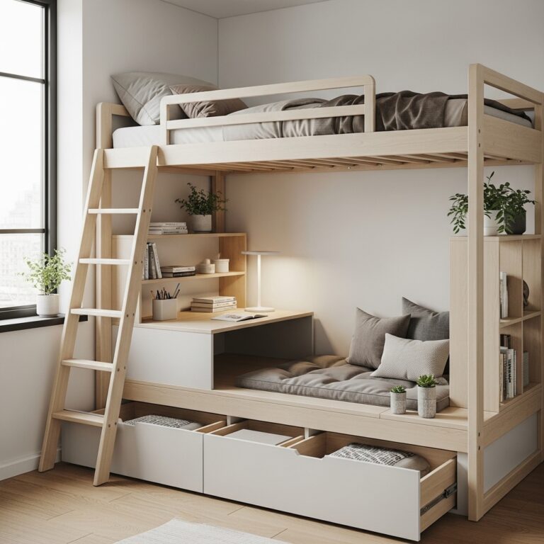 10 Loft Bed Ideas for Small Rooms to Maximize Space & Style