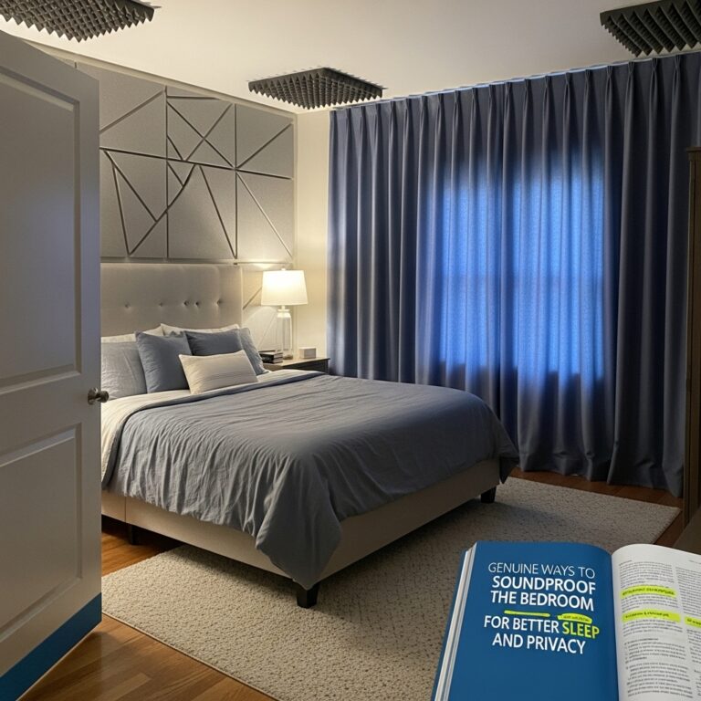 10 Genuine Ways to Soundproof the Bedroom for Better Sleep and Privacy