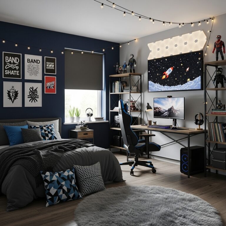 15 Trendy Teen Boy Bedroom Decor Ideas for a Stylish, Functional, and Fun Space
