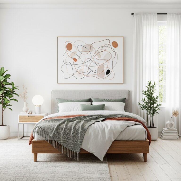 10 Bold White Wall Ideas for Stylish Bedroom To Looks Trendy & Aesthetic