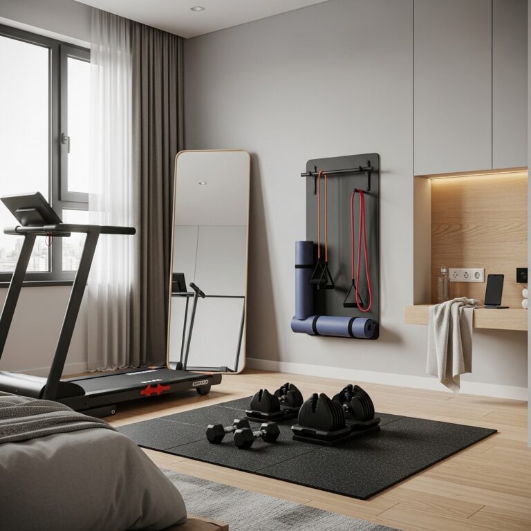 17 Unique Bedroom Gym Ideas to Create a Stylish and Functional Home Workout Space