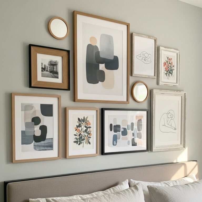 23 Stylish Gallery Wall Ideas for Bedrooms to Elevate Style and Personality