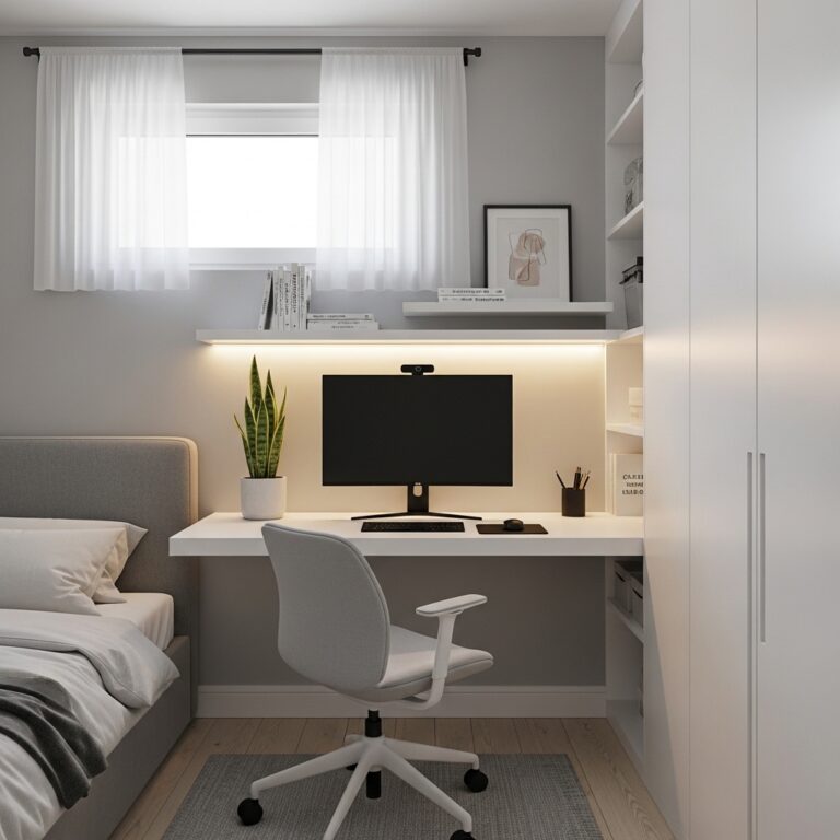 10 Trendy Small Bedroom With Desk Setup Ideas for a Stylish & Functional Space