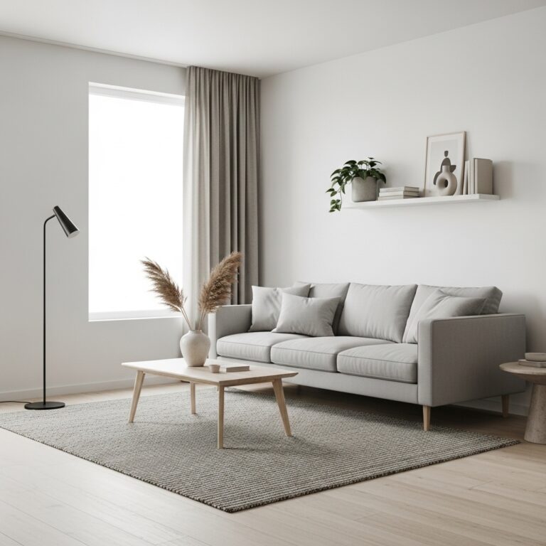 10 Minimalist Living Room Ideas to Create a Clean, Stylish & Functional Space