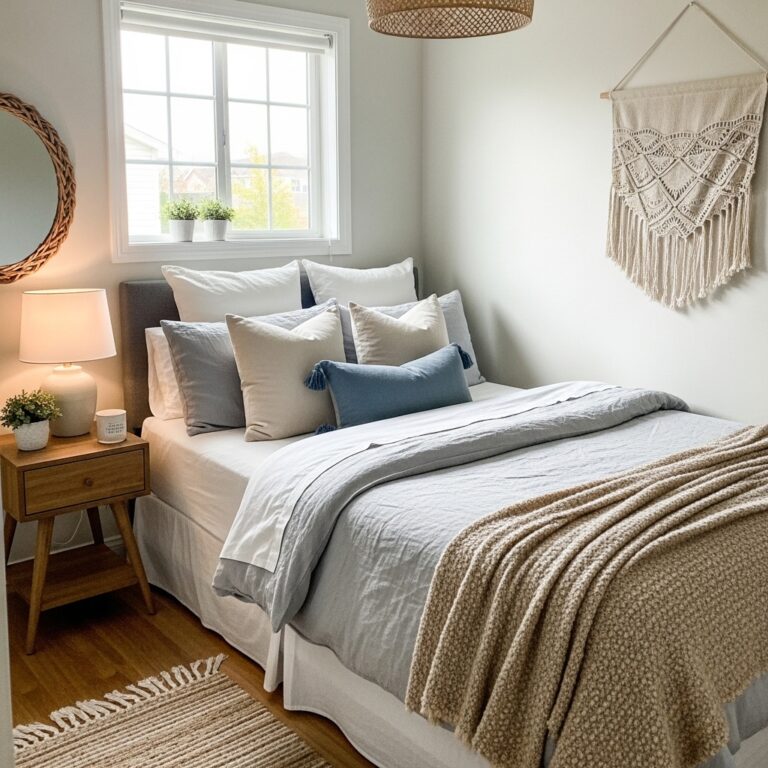 15 Creative Ideas to Style a Small Guest Bedroom for Comfort and Style