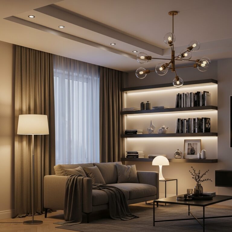 15 Living Room Lighting Ideas to Create a Warm and Functional Space