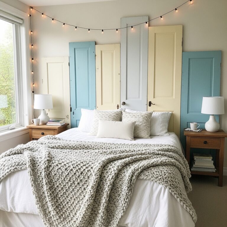 10 DIY Headboard Ideas for Bedrooms to Create a Stylish and Budget-Friendly Focal Point