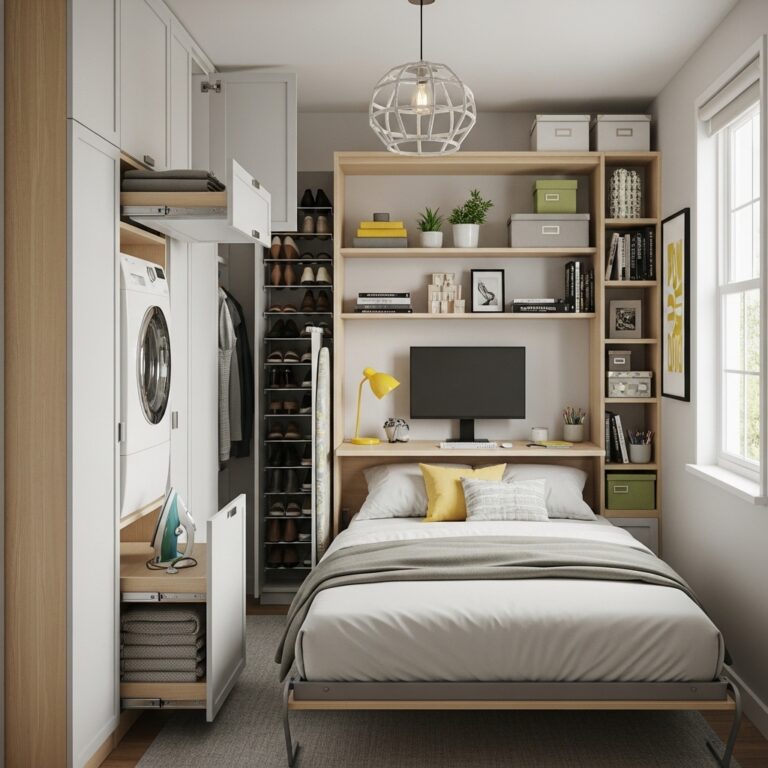 10 Unique Genius Storage Ideas for Tiny Bedrooms to Maximize Space and Stay Organized