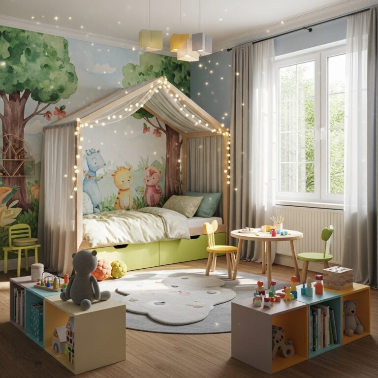 15 Kids Bedroom Inspiration Ideas for a Fun, Cozy & Creative Space