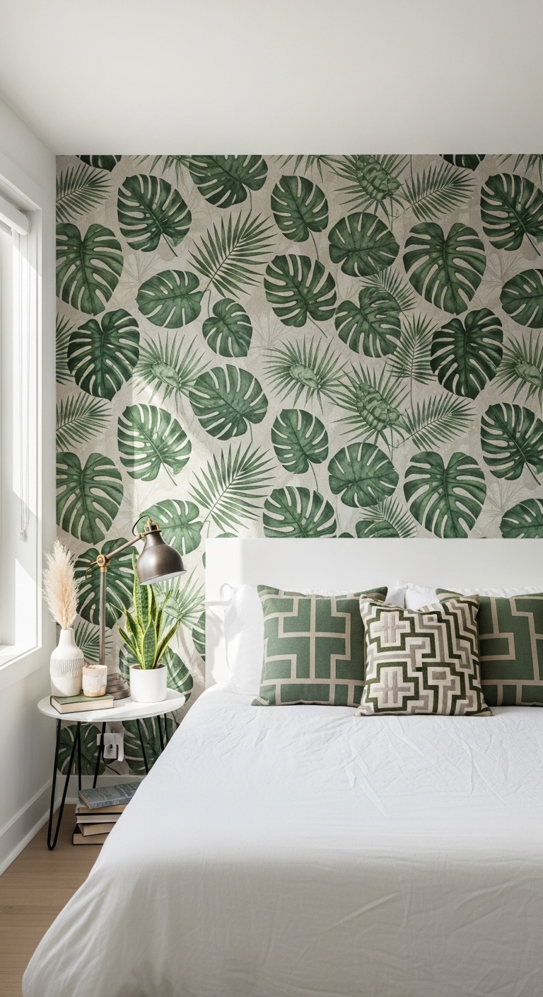 15 Trendy Bedroom Wallpaper Accent Wall Ideas to Instantly Elevate Your Space