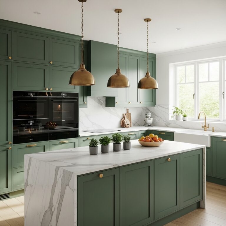 12 Gorgeous Green Kitchen Cabinets Ideas That Are Pure Vibe & Style Statement