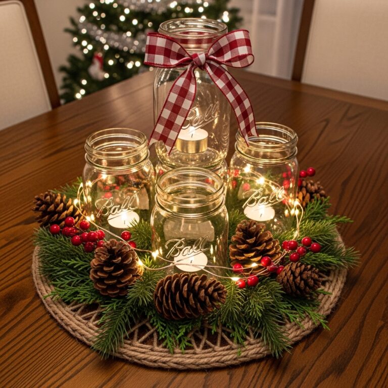 25 Budget-Friendly Christmas Centerpieces for Festive Table Decor To Try