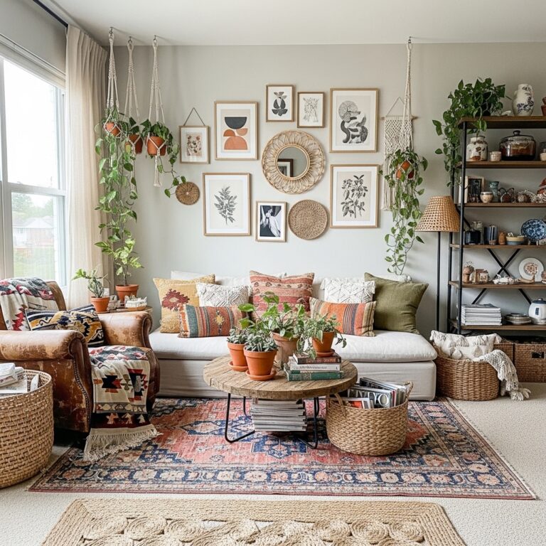12 Boho Living Room Ideas to Create a Relaxed, Stylish, and Eclectic Space