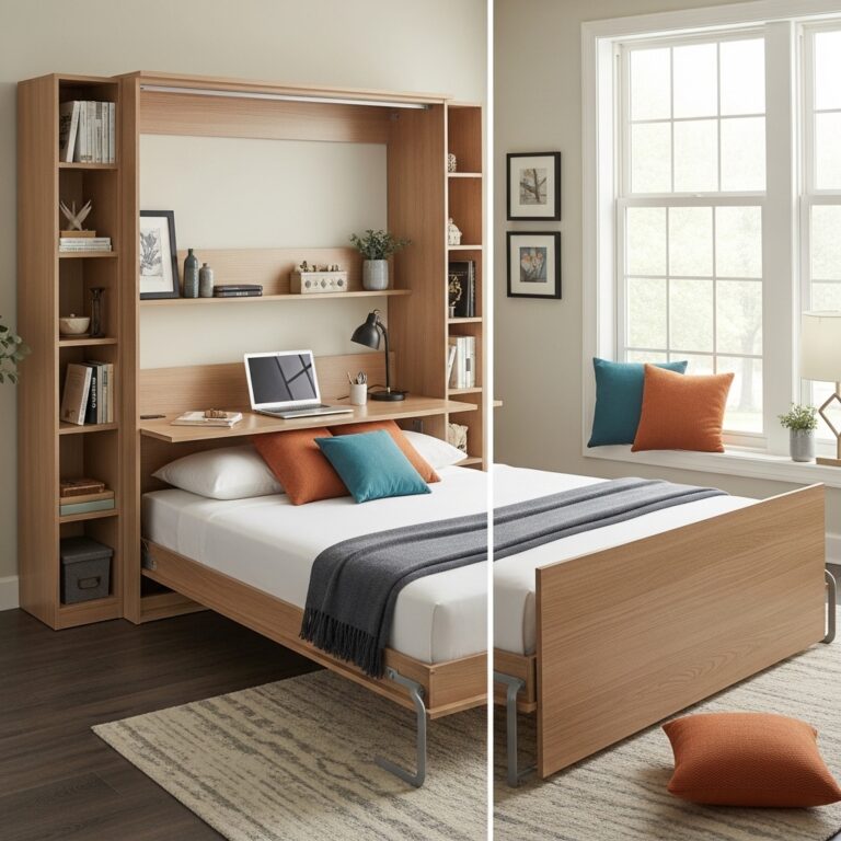 12 Murphy Bed Ideas for Small Bedrooms to Maximize Space Smartly