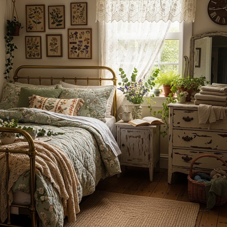 15 Cottagecore Bedroom Aesthetic Ideas for a Cozy & Dreamy Retreat