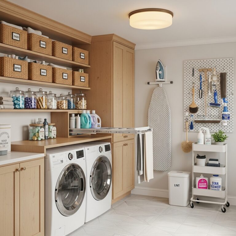 15 Laundry Room Organization Ideas That Bring Calm to Your Most Chaotic Utility Space