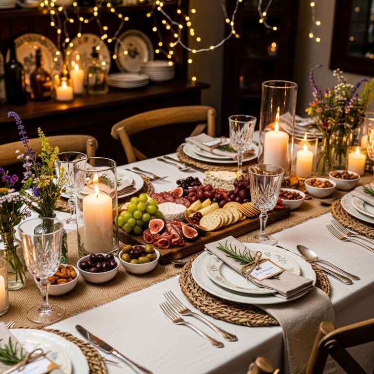 20 Amazing Table scape Ideas That Turn Everyday Meals Into Memorable Dining Experiences