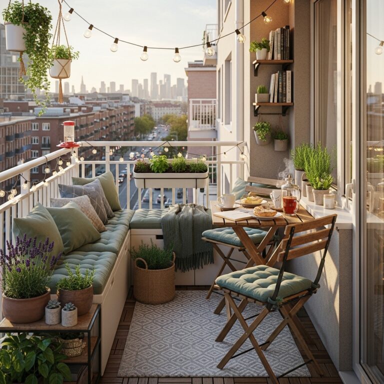 27 Apartment Balcony Ideas That Maximize Space, Comfort, and Daily Use