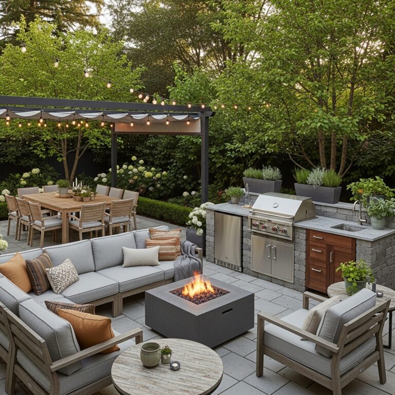 10 Backyard Patio Ideas That Turn Outdoor Spaces Into Functional Living Areas