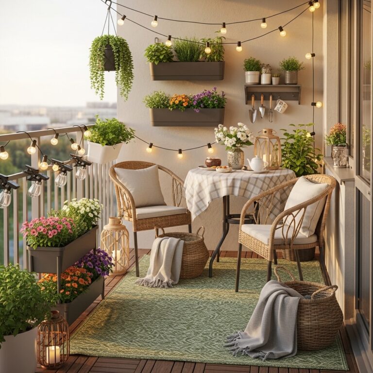 20 Balcony Decor Ideas That Transform Small Spaces Into Functional Retreats