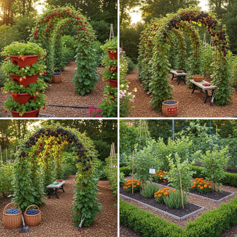 10 Berry Garden Ideas That Maximize Yield, Space, and Easy Harvesting