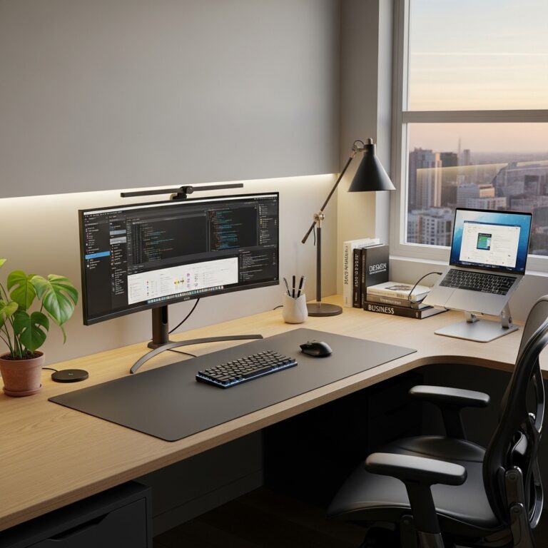 17 Desk Setup Ideas That Transform Your Workspace into a Productivity Powerhouse