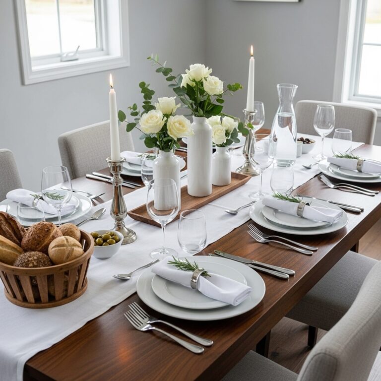 20 Dining Table Styling Ideas That Create a Balanced, Functional, and Visually Refined Dining Space