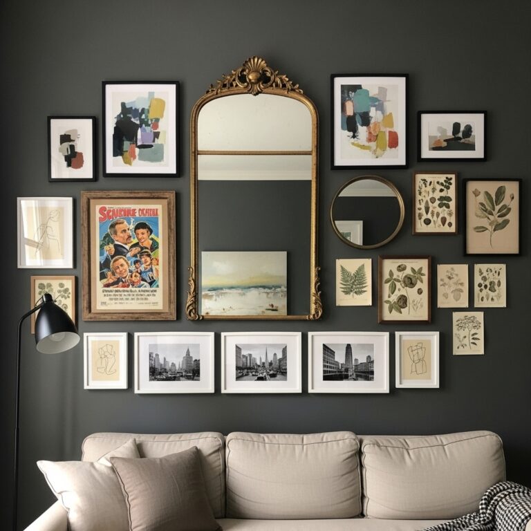 20 Gallery Wall Ideas That Transform Blank Walls Into Curated, High-Impact Interiors