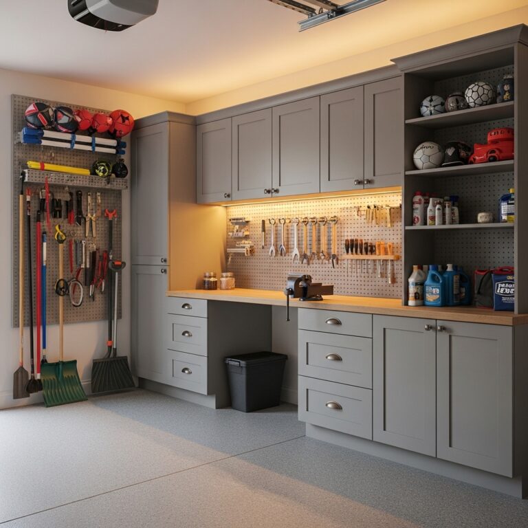20 Garage Interior Design Ideas That Turn Cluttered Spaces Into Organized, High-Function Areas