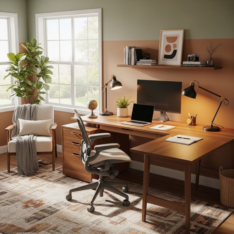 20 Home Office Ideas That Boost Productivity, Creativity & Cozy Comfort for Your Best Work Yet