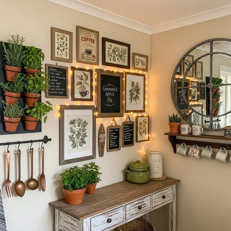 20 Kitchen Wall Decor Ideas That Turn Blank Surfaces Into Warm, Inviting Spaces