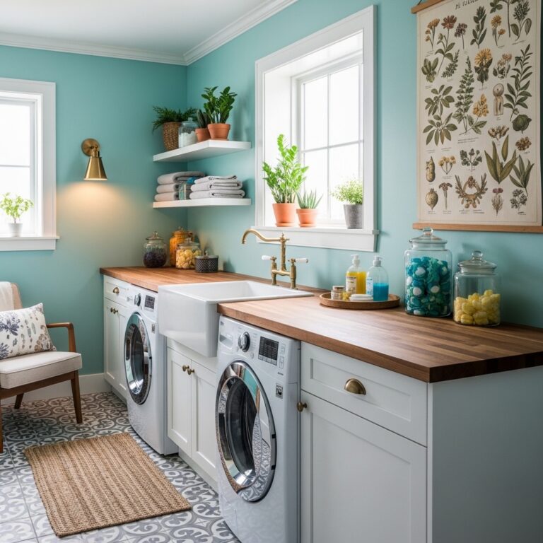 18 Laundry Room Makeover Ideas That Turn Your Most Boring Room into a Space You Will Actually Enjoy