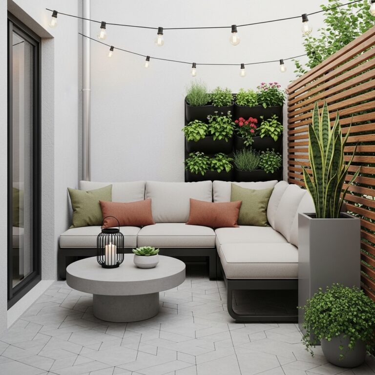 15 Modern Small Patio Ideas That Maximize Style, Space, and Everyday Use