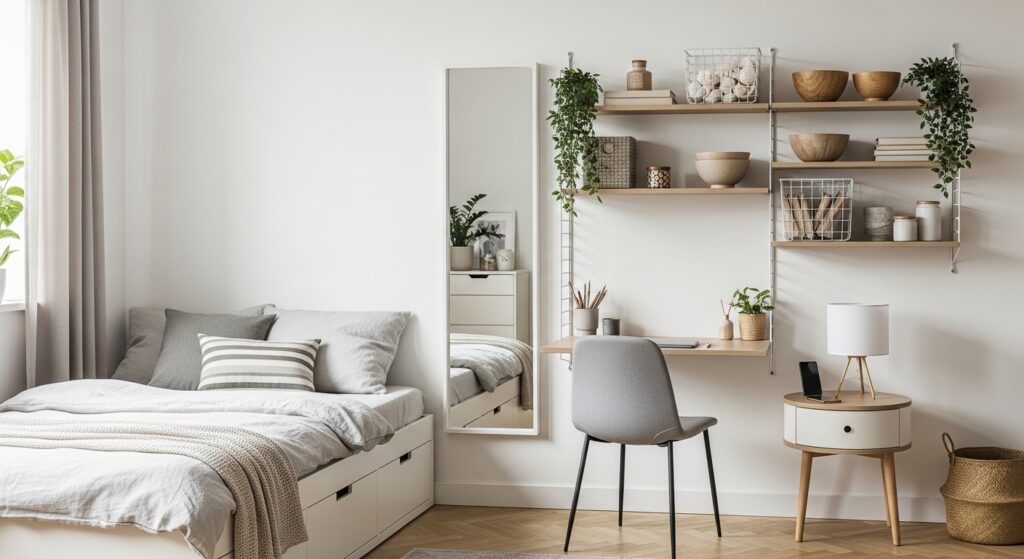 My Small Room Transformation What Actually Worked & Space-Saving Layout Tips to Work With Budget-Friendly Decor