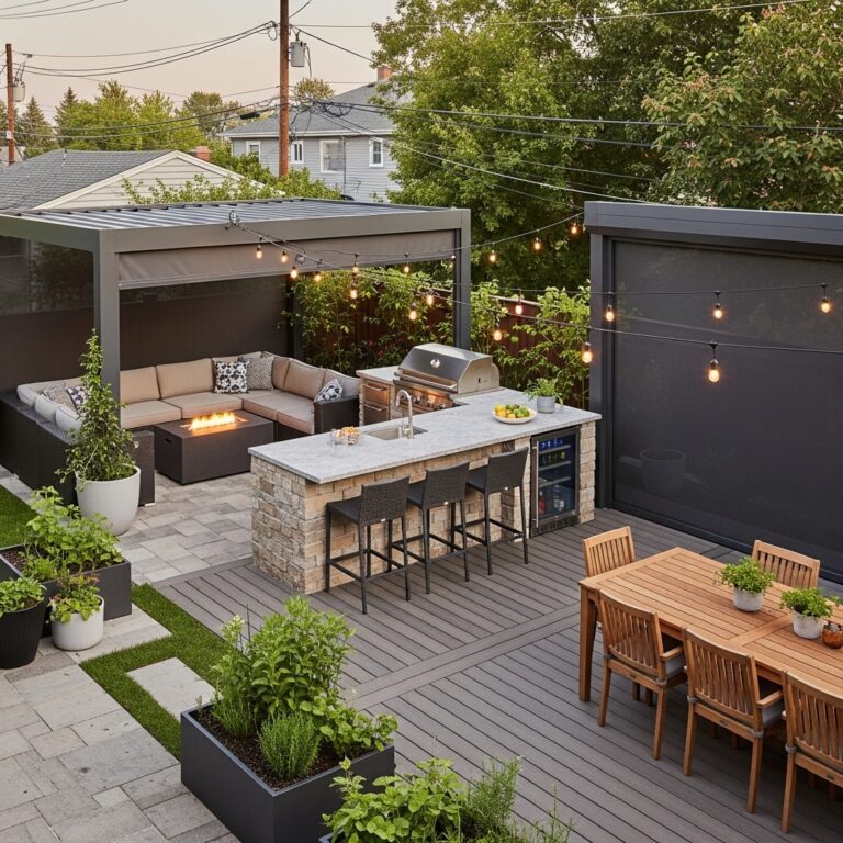 18 Trendy Backyard Ideas That Transform Outdoor Space Into Functional, Everyday Living Areas