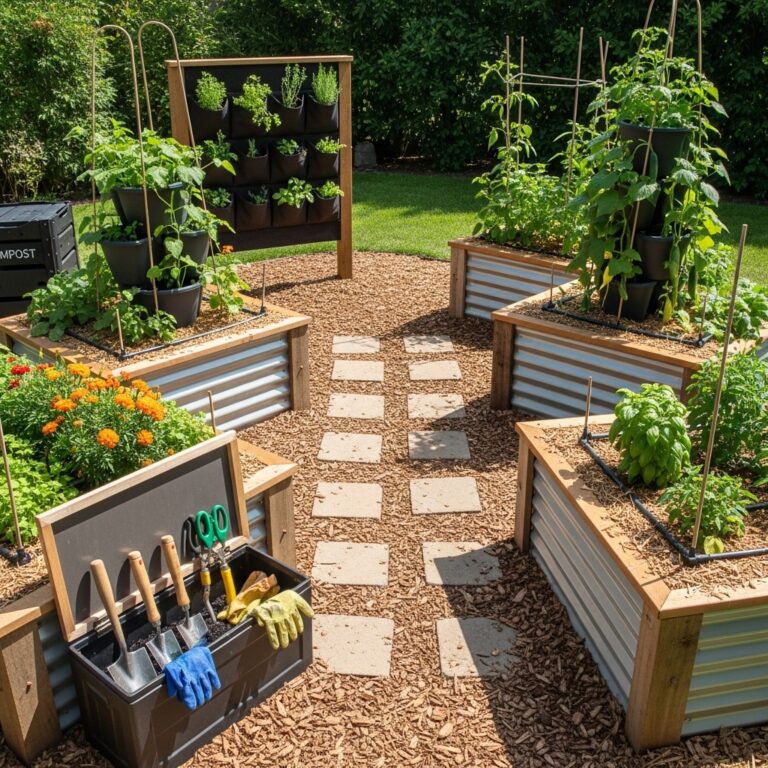 15 Vegetable Garden Ideas That Maximize Yield, Space, and Easy Maintenance