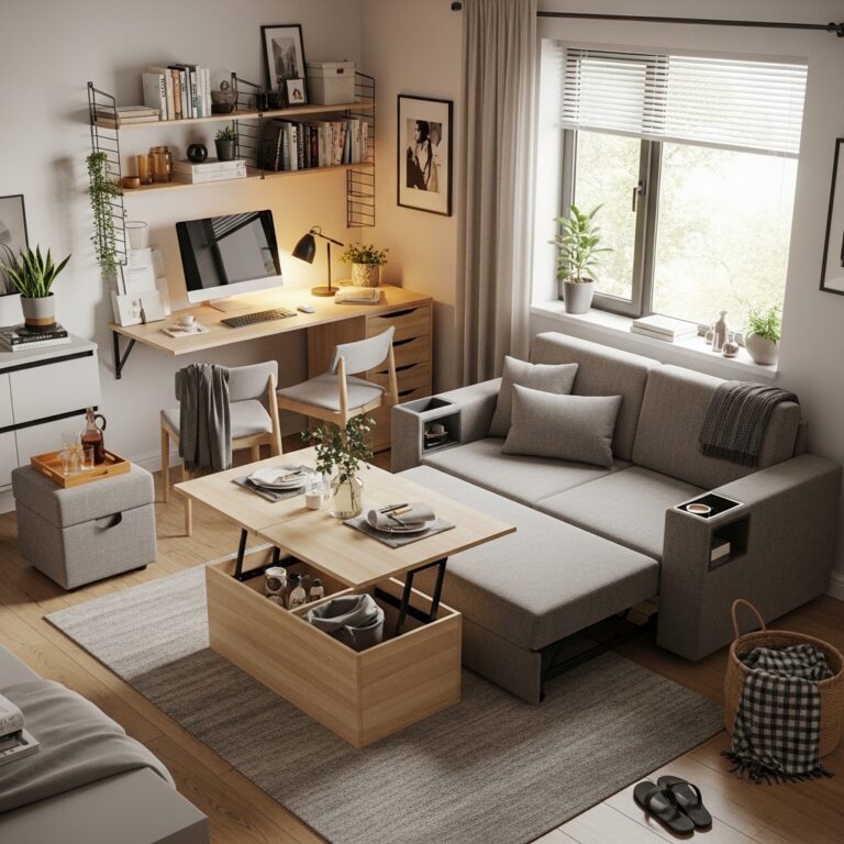 20 Multi-Functional Furniture Ideas That Serve Two or More Purposes