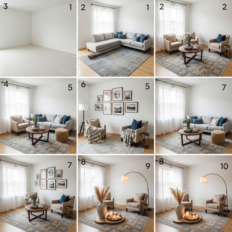 How I Styled My Living Room Step-by-Step: A Complete Walkthrough from Bare Walls to Cozy Retreat