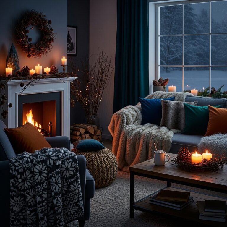 20 Winter Home Decor Ideas That Embrace the Cold and the Dark