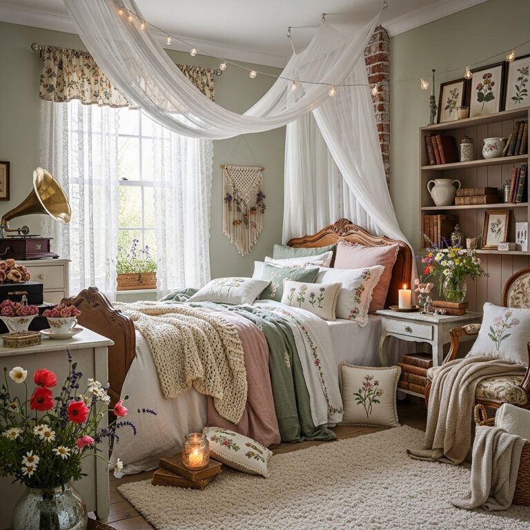 20 Cottage Core Bedroom Ideas That Create a Dreamy, Romantic Retreat