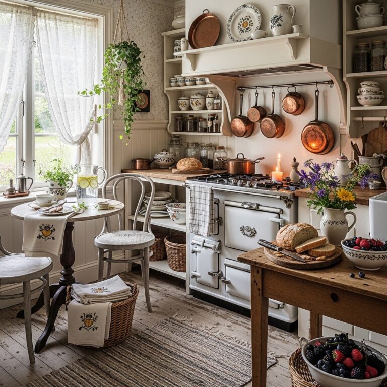 20 Cottage core Kitchen Decor Ideas That Make Cooking Feel Like a Gentle Art