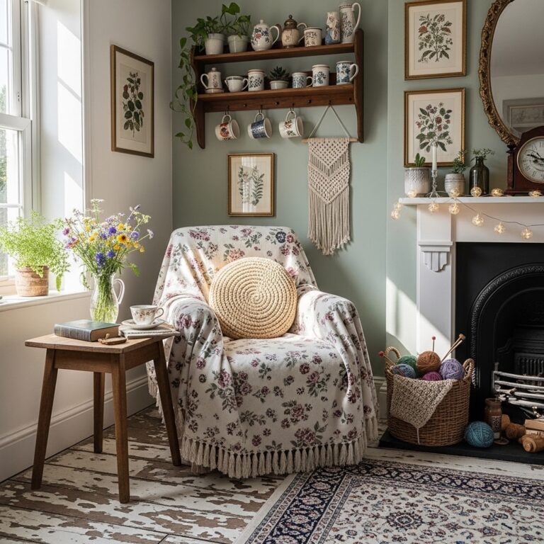 20 Cottage Core Decor Ideas That Bring Rustic Charm and Soft Nostalgia Into Your Home