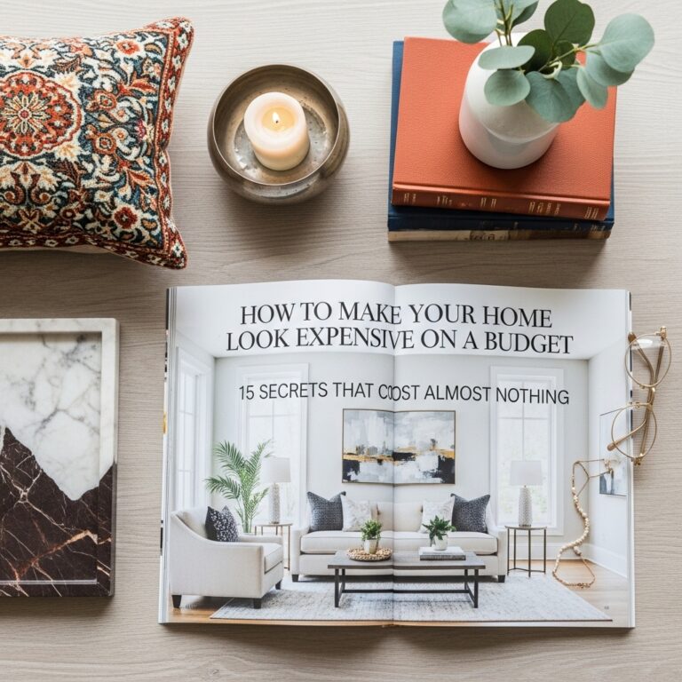 How to Make Your Home Look Expensive on a Budget: 15 Secrets That Cost Almost Nothing