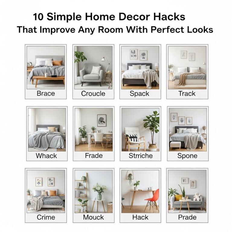 Amazing 10 Simple Home Decor Hacks That Improve Any Room With Perfect Looks